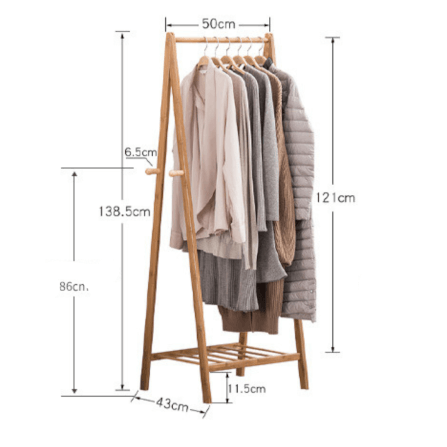 ราวแขวนผ้า 50 CM. COZYBROWN TP0095-01 ธรรมชาติ_5